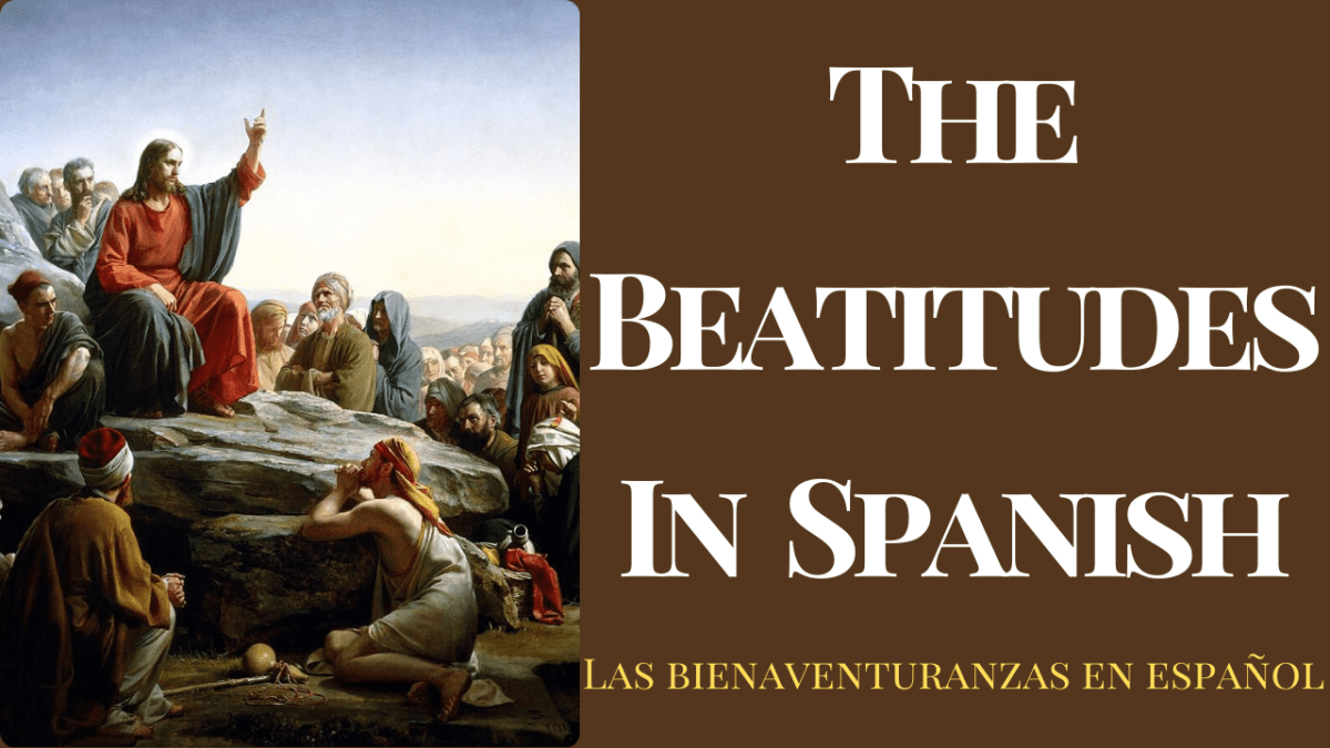 The Beatitudes In Spanish